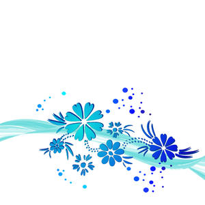 Pretty Flower of the wave